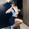 Sexy lingerie sexy Lianyungang flight attendant policewoman uniform seduction skirt OL career suit