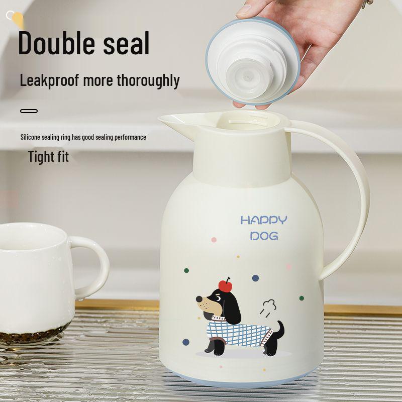 2025 Cartoon Thermos: 72-Hour Long-Lasting, Large Capacity, High-Design Hot Water Bottle 1000ml