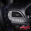 Tuning Carbon Fiber Air Vent Outlet Cover Trim For Hyundai I30 I30N 2017-2025