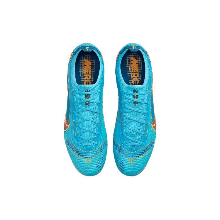 Nike Mercurial Vapor 14 Elite HG Soccer Shoes Men sneaker Light-Blue DJ2836-484