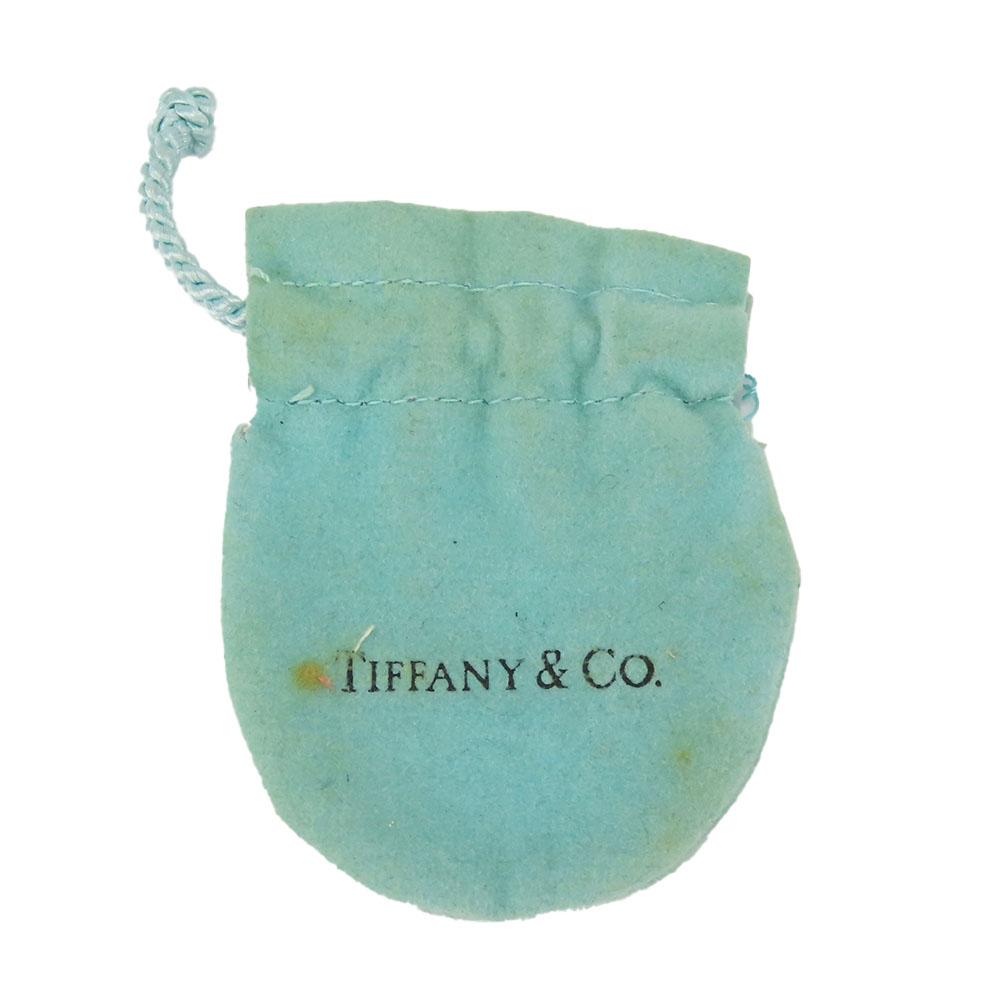 Used TIFFANY&Co. Necklace Silver925 2.8g Silver Ribbon motif