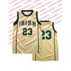 2026 Nový James 23 Fighting Irish Středoškolský Basketbalový Dres Pánský Bez Rukávů Retro Fanouškovský Sportovní Tílko Streetwear DĚTSKÁ Uniforma