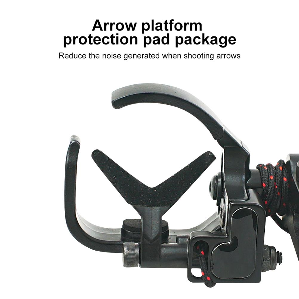 Drop Away Archery Arrow Rest JT823 Metal Adjustable Capture Arrow Rest with Buckle for Bow Outdoor Training Archery