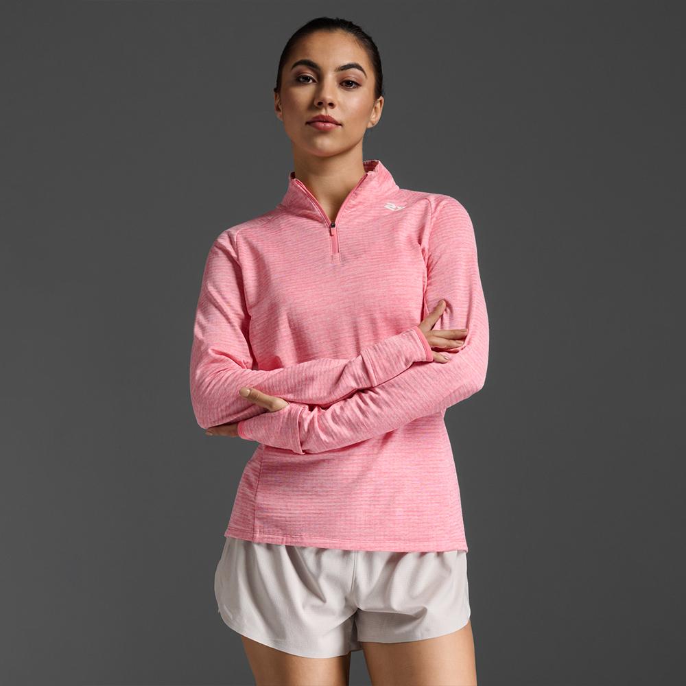 Tutaimjeuyu (Women'S) Ignition 1/4 Zip Long Sleeve Tee_Wr6834Apkg-Wrf