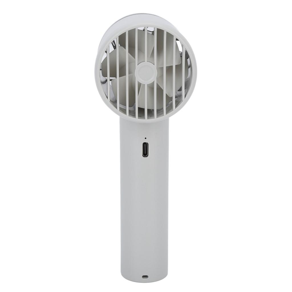 Handheld Fan 3 Speed Gears Cold Compress Quiet Phone Holder Cooling Fan with Base