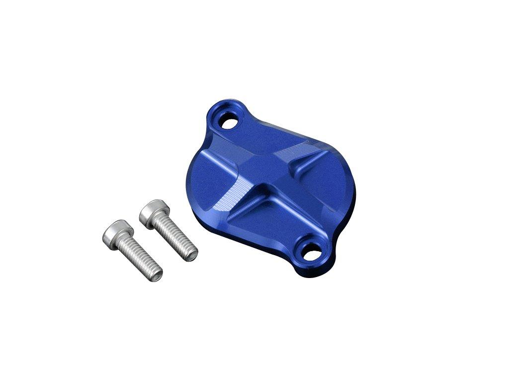 

POSH 059104-01 Motorcycle Goods Machine Tappet Cap Honda 2013-2015 Grom MSX125 Blue синій