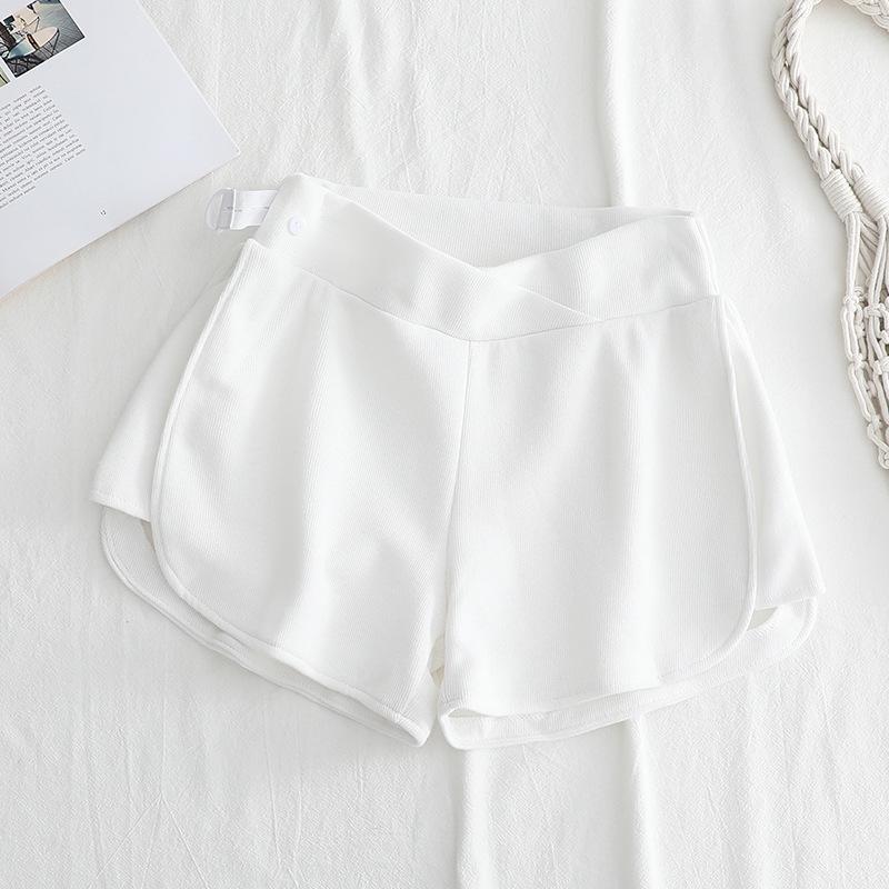 2023 Summer Maternity Low Waist Adjustable Korean Style Leggings & Safety Shorts