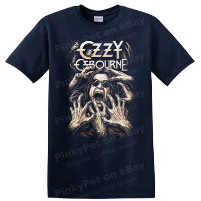 Ozzy Osbourne Retro Rock Heavy Metal Album Cover Art Tričko Grafické Tričko