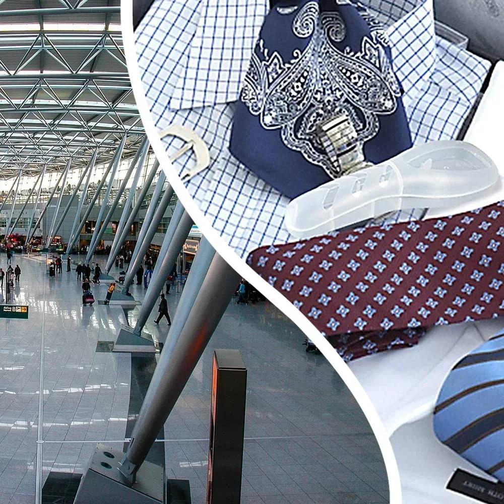 2025 Shaver Storage Box Portable New Men's Transparent Plastic Holder Travel Razor Case Shaving Box Containers