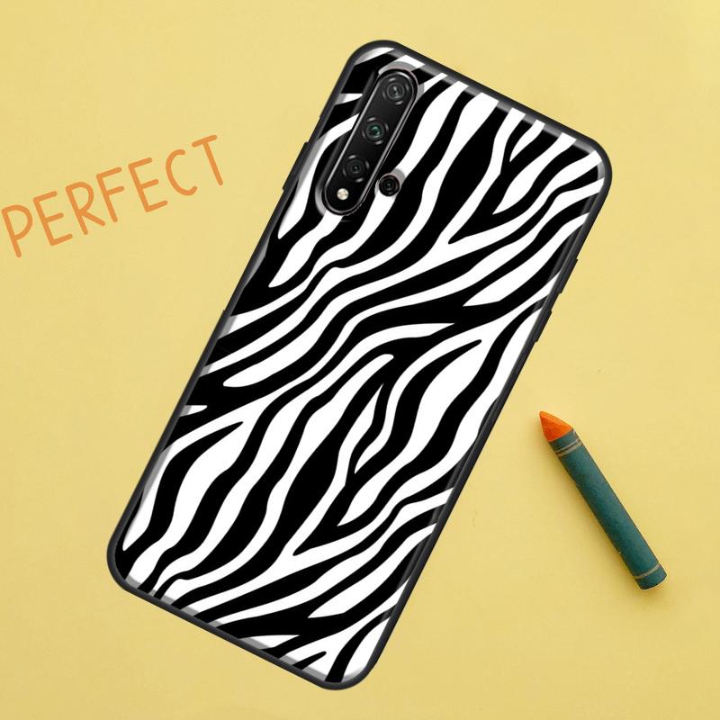 Zebra Stripe Print Case For Huawei Nova 9 10 SE 11i 8i 7i 3i Nova 5T Y60 Y61 Y70 Y90 P20 P30 P40 Lite P60 Pro