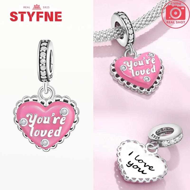 Coppercastle Elegant Dancer Pendants Original Charms Heart Beads Fit Original Bracelets Diy Fine Jewelry Gifts For Women