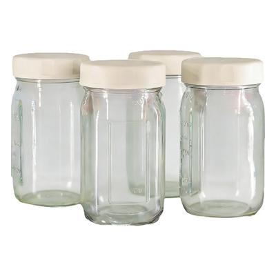 Auslaufsicheres Glas-Einmachglas-Aufbewahrungsbehälter für Salate, zur Frischhaltung auf Reisen, beim Camping und im täglichen Gebrauch