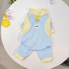 Dog Cat Clothes Spring Summer Ice Silk Cooling Mesh Four Legs Outfit Bichon Teddy Sun Protection Suit  Dog Cooling Vest Puppy
