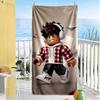 Roblox Strandtuch Hohe Saugfähigkeit & Schnelltrocknend Bequem Leicht Geeignet für Sport, Reisen, Schwimmen, Yoga, Badezimmer, Strand Und Pool