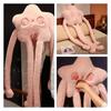 Stretchable Flower And Star Plush Pillow For Home And Bed