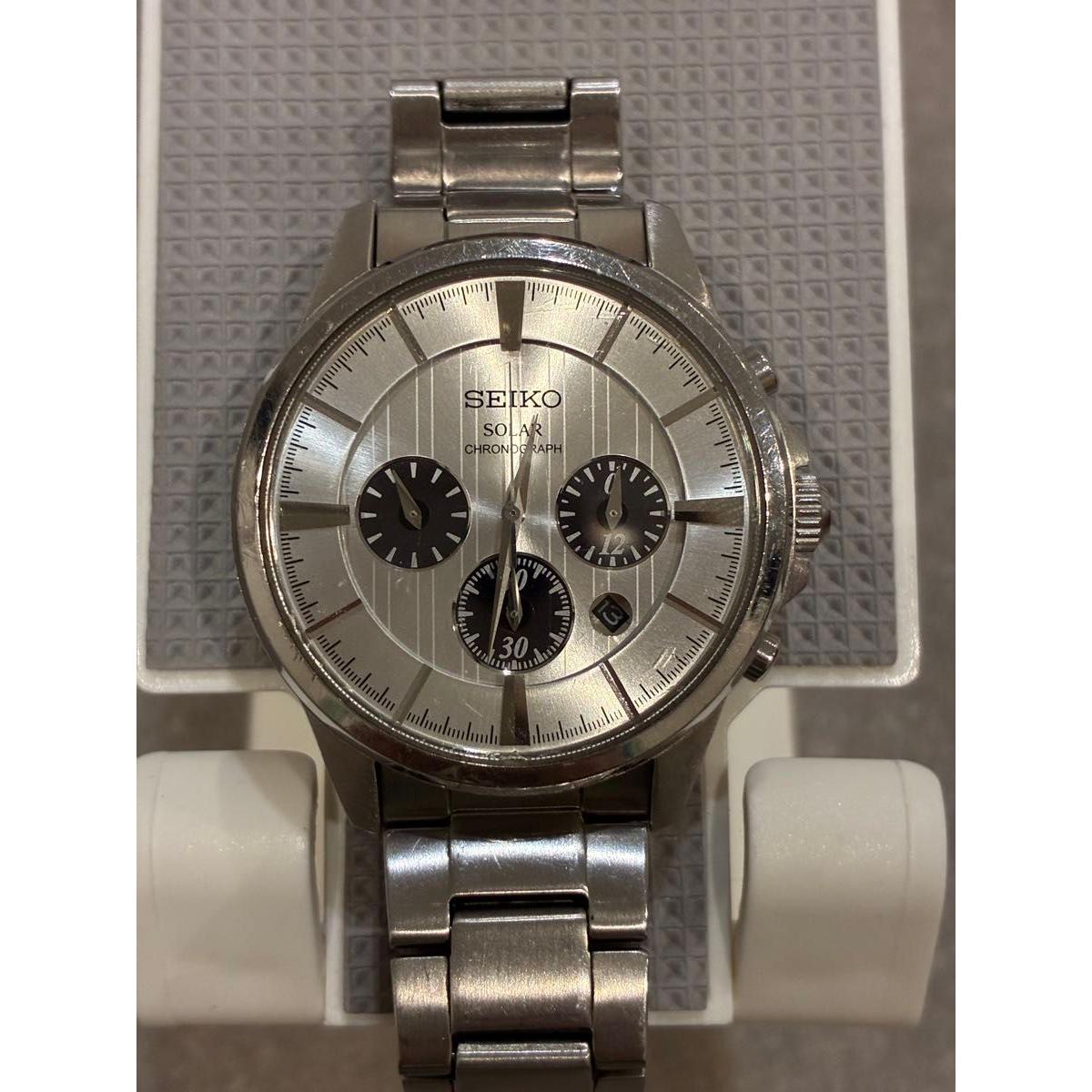 Used Limited collaboration SEIKO Watch Analog Solar Lupine III collaboration Goemon SBPY043