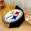 Pittsburgh Steelers Print Auto 8?Ribs Folding Umbrella Wind Resistant Lightweight Automatic Umbrella For Daily Travel