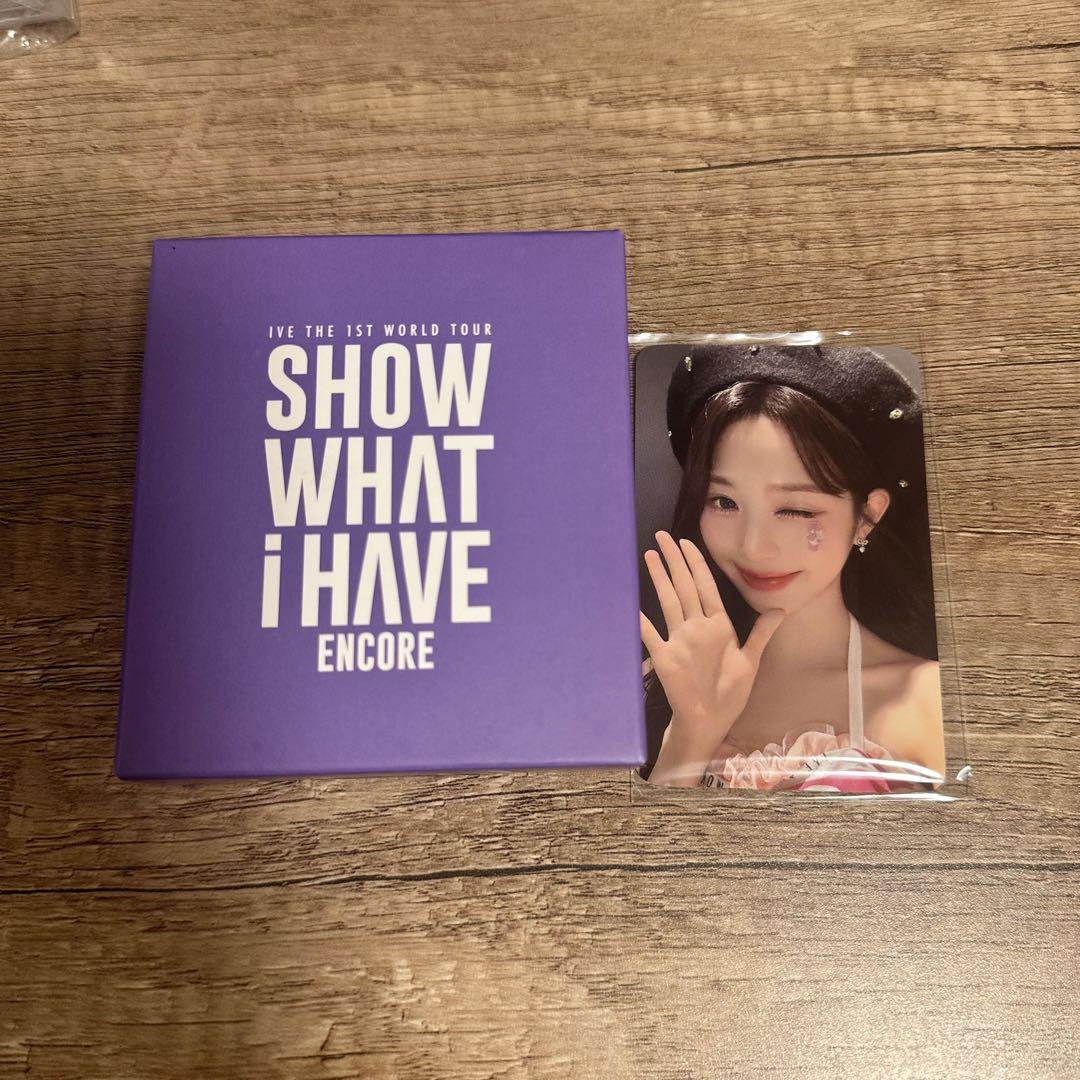 

[USED] IVE Seoul Concert Compact Mirror Wonyoung Trading Card Tour Encore