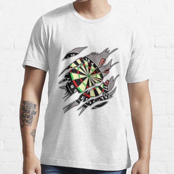 darts dartboard sports pub funny bullseye game 90s mens film movie t shirt M
