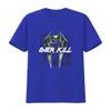 Overkill Band Concert Tour Black T Shirt All Size Pr198 Long Or Short Sleeves Vintage Washed Versatile Breathable Comfortable
