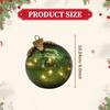 Weihnachtskugel Ornament Anhänger Leuchten Tischbaum Hängedekoration für Feiertag