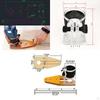 Circle Cutting Jig Woodworking Tool Accessory Clear Cover for Electric Hand
