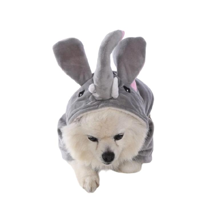 Elephant Dress For Dog  Soft Sweatshirt Perfect For Costume  Halloween Celebration  Halloween Pet Clothe
