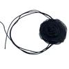 Exquisite Fabric Rose Choker Necklace Delicate Floral Neckband Versatile Neck Jewelry for Parties Birthdays and Weddings