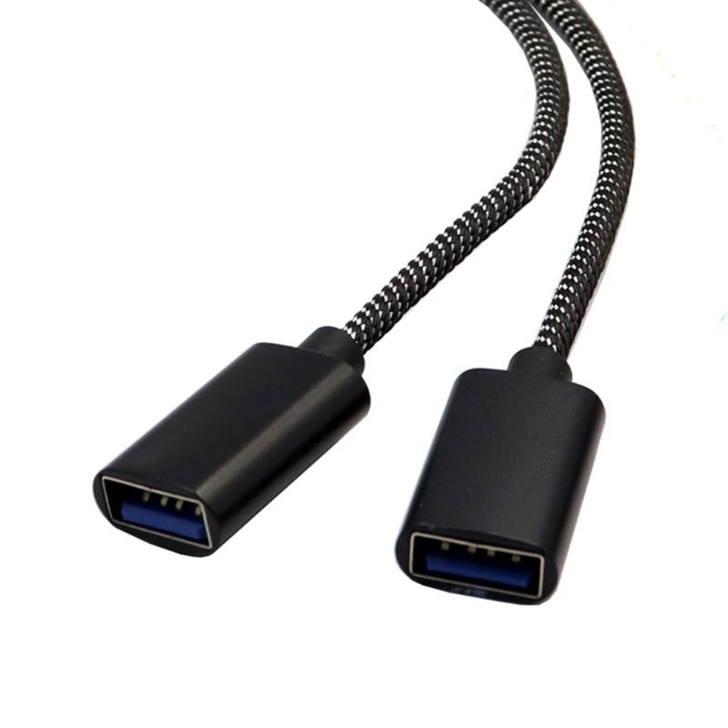 USB Type C Port To 2/3 USB2.0 Splitter Simultaneous Charging And 480Mbps Data Sync For Electronics