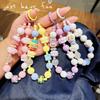 Hand-painted Beaded Cartoon Doll Mobile Phone Chain Mobile Phone Pendant Back Clip Blind Box Key Chain Pendant