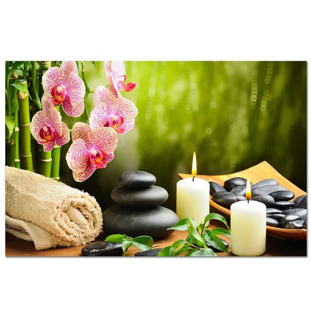 Zen Spa Zátiší Plátno Nástěnné Umění Obrázky do Ložnice Tisk Umění Plátno Plakát pro Dekoraci Obývacího Pokoje Domácí Dekorace Zdi Obrázek