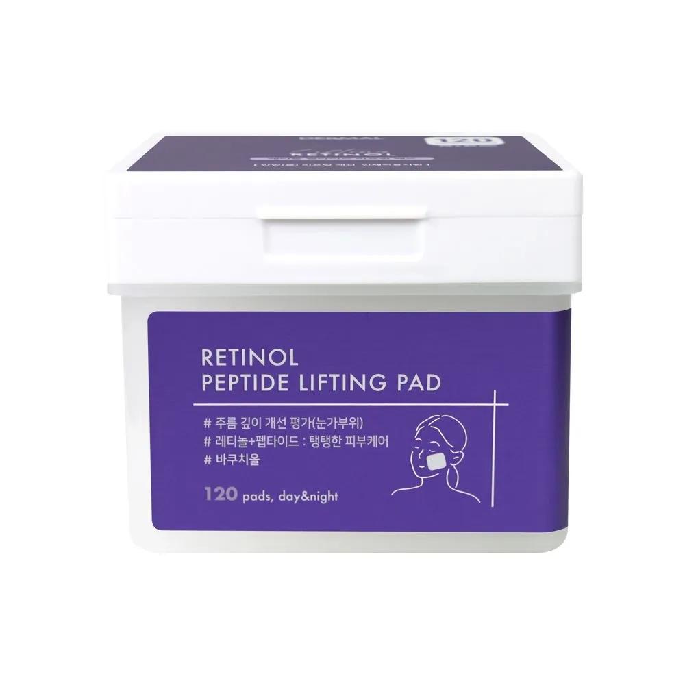 [Large Size 120 Pads] Retinol Peptide Lifting Toner Pads