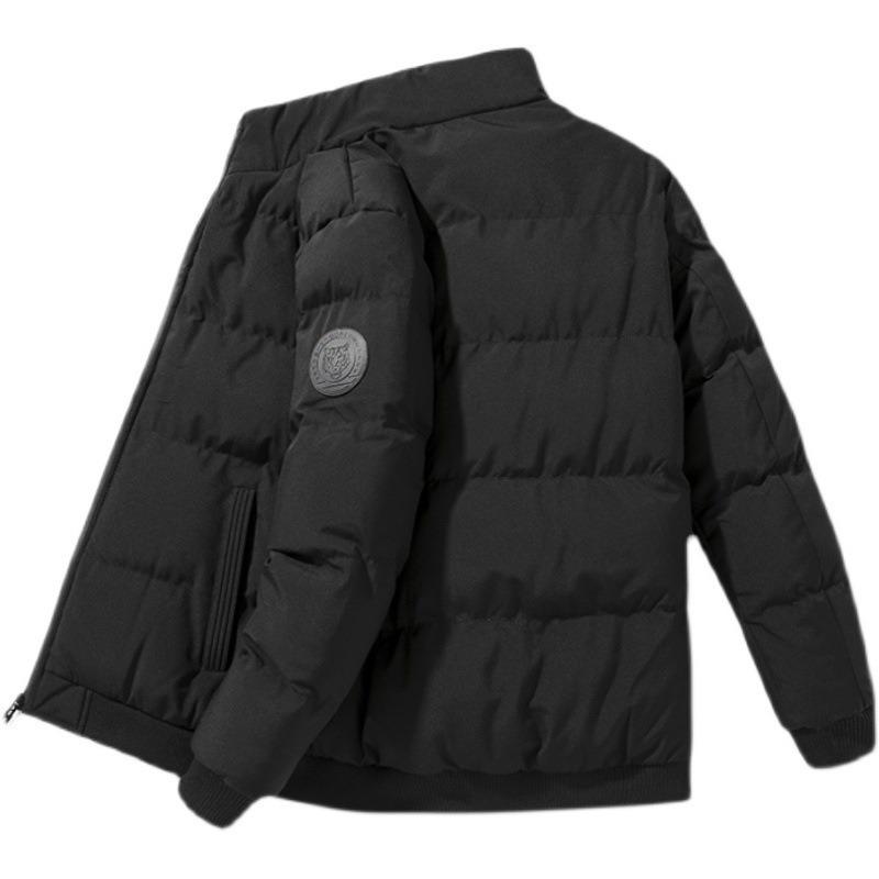 New Thickened Padded Jacket Men's Casual Winter Trend Short Padded Jacket Padded Jacket Large Size Fashion Trendy Men