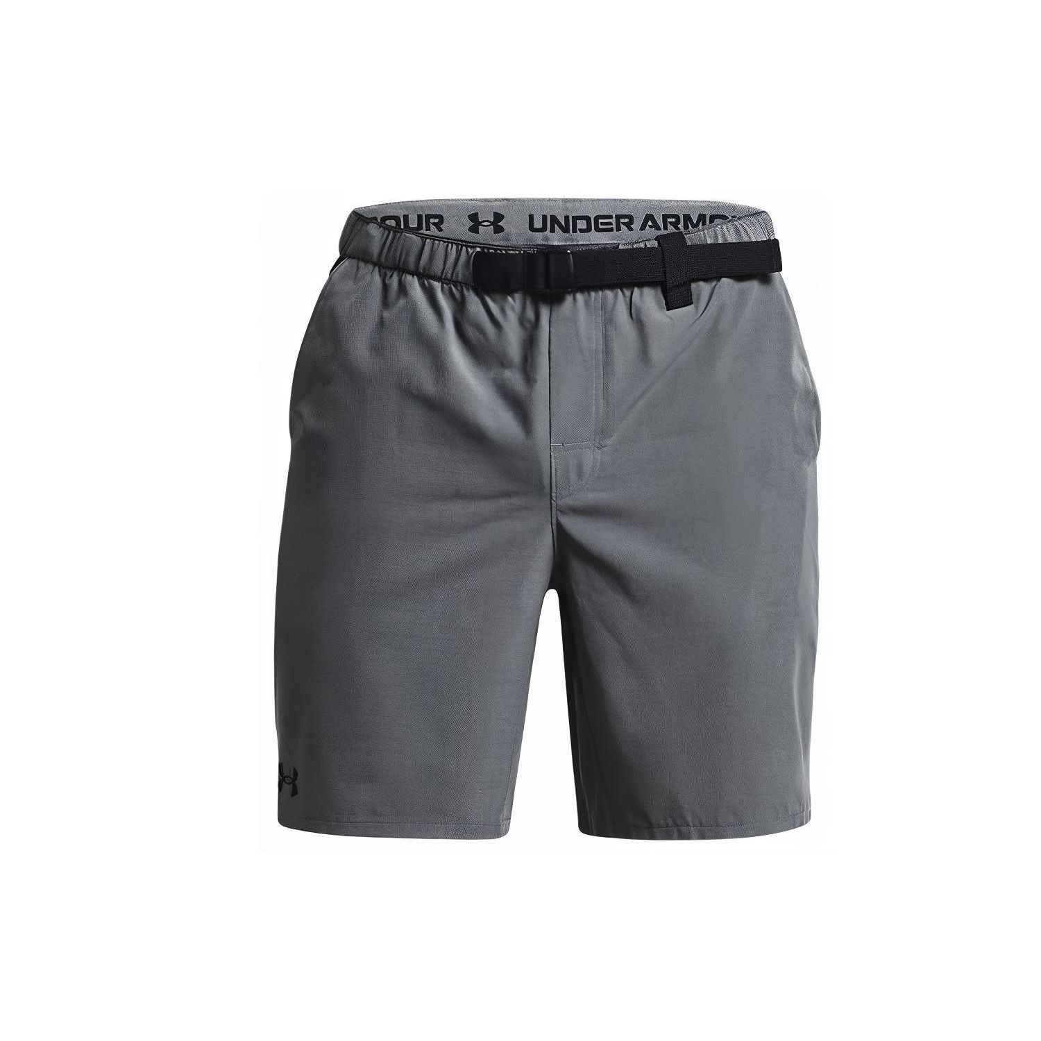 

Under Armour Эластичный пояс 2-в-1 со средней посадкой Спортивные повседневные шорты на открытом воздухе Мужские брюки Серые 1370033-012 XXL