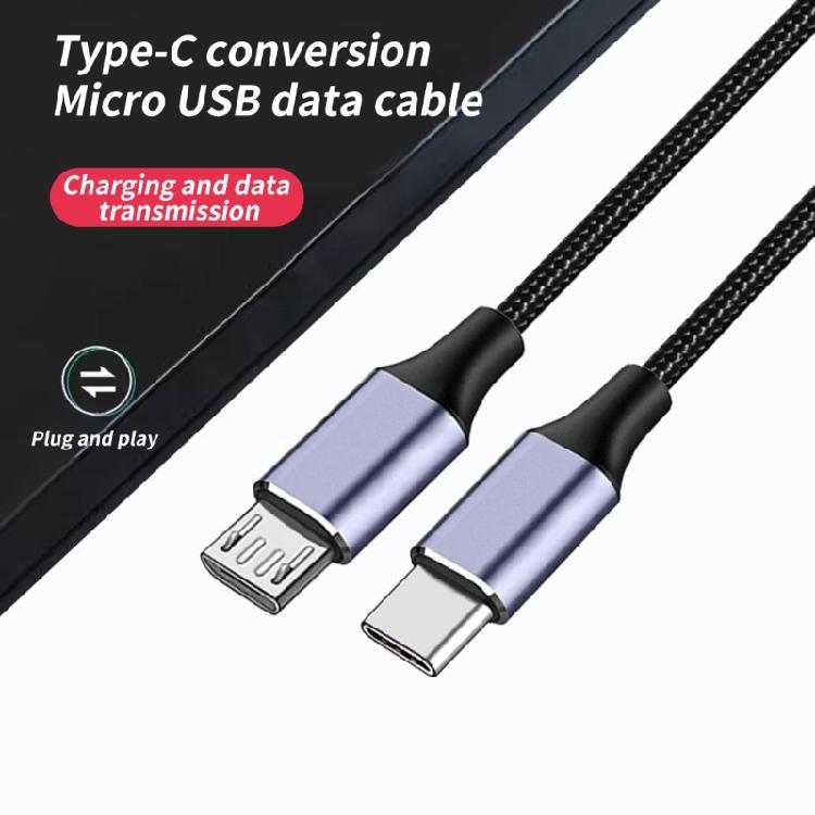 Efficient USB C To USB 5Pin Sync Cable, 3.28ft Nylon Braided Type C Charging Cord Wire Data Line 480Mbps Transmission