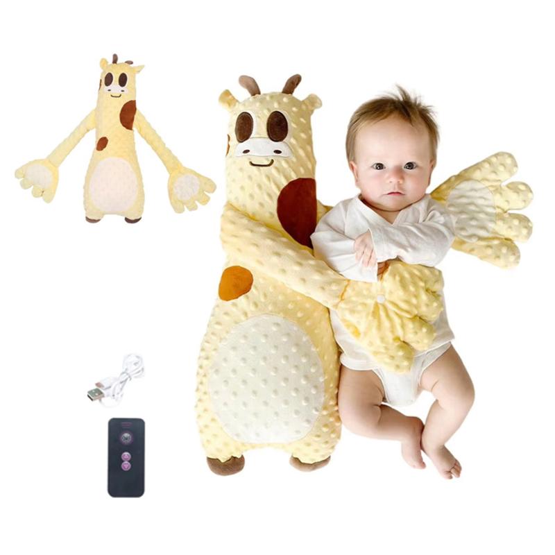 Dětské plácání pro spánek Prevence dětského leknutí Společník pro spánek Automatické plácání dlaní Spací polštář Uklidňující hračka pro batolata