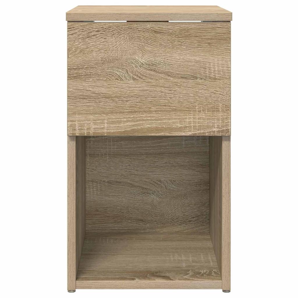 Bedside Cabinet In Sonoma Oak 29 X 31.5 X 49 Cm Particleboard