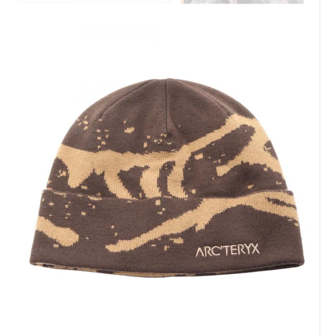 Used ARC TERYX camouflage pattern knit hat