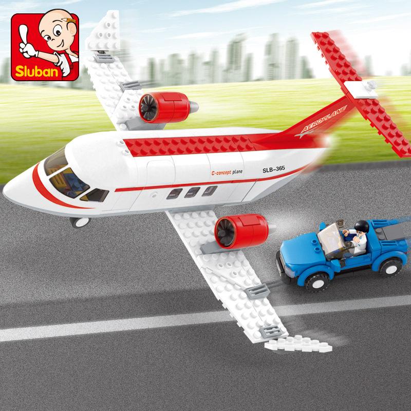 275PCS 0365 City Aviation Airport World Series Concept Aircraft Airplane Bus Model Building Blocks Children Diy Toys Kids Gifts