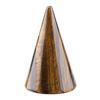 Crystal Cone Ring Holder Natural Stone Ring Stand Cone Shape Jewelry Display Stand for Retailer Home Storage Display