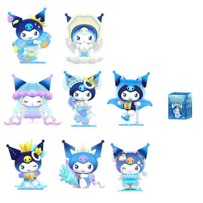 Toptoy Kuromi Deep Sea Secret Series Trendy Figurine Cute Doll Desktop Decor Ornament Gift For Adult Collectors