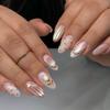 INS Hot Selling Accept Customization Duck Shape Artificial Fingernails Manicure False Nails with Glue Stickers Press on Nails