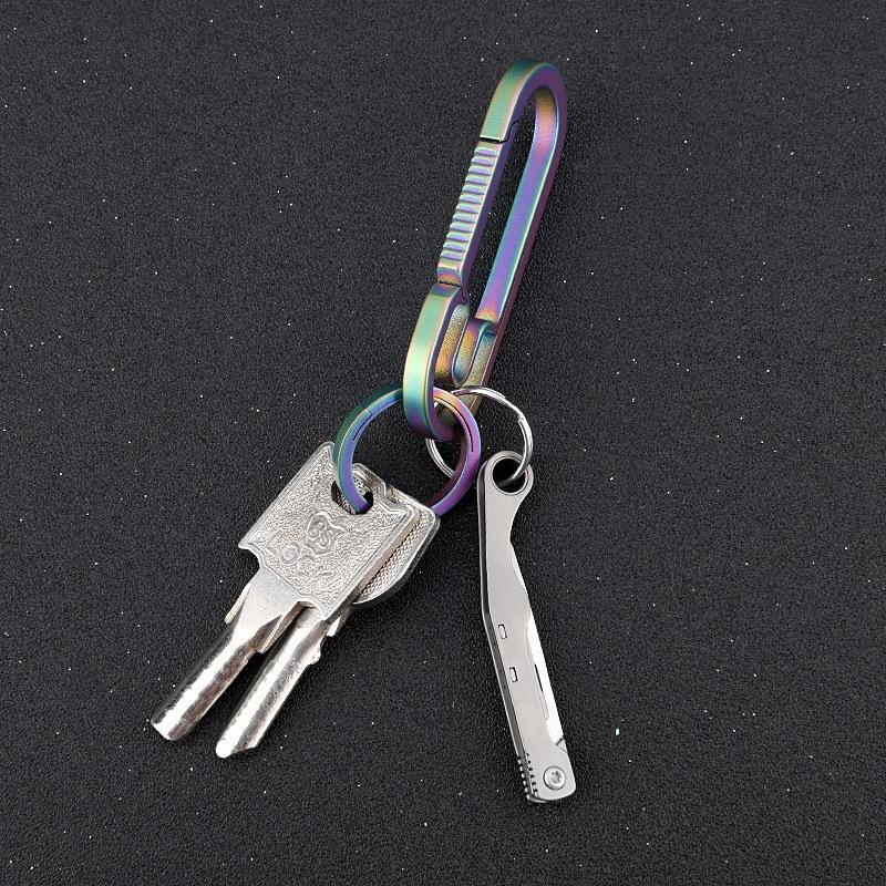 Multi Style New Mini Titanium Alloy Folding Surgical Knife for Outdoor Camping, Portable EDC Knife with 10 Free Blades