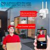 1080P Camera Outdoor Security Camera CCTV Surveillance Full Color Night Vision Motion Detect Auto Tracking