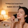 Natural Terahertz Gua Sha Energy Stone for V-Face Beauty and Massage Therapy