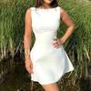 Women's Petite Sleeveless Summer Dress – Pear-Shaped Waist Slimming & Sweet Date Style