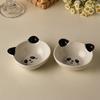 Panda Shaped Cute Steamed Egg Bowl,160ml Dipping Dish, Household Kitchen Supplies