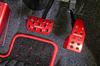 MONSTER SPORT Sports Driving Pedal Cover Red Anodized Swift Sport [ZC33S]/Swift [ZC13S/ZC83S] Other AT Car [ZC33 AT] 849525-7650M