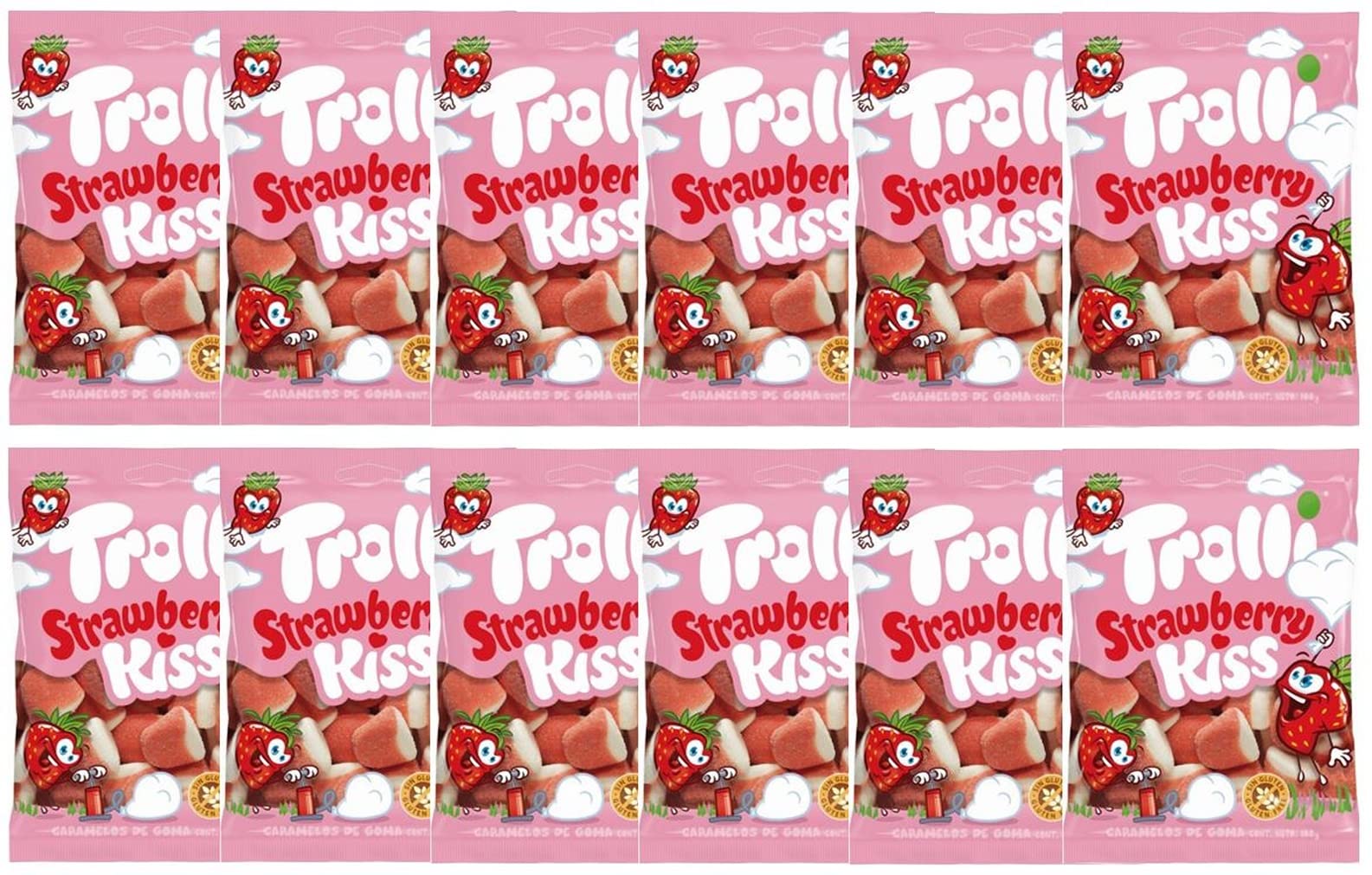 

Тележка Strawberry Kiss 100 г x 12 пакетов