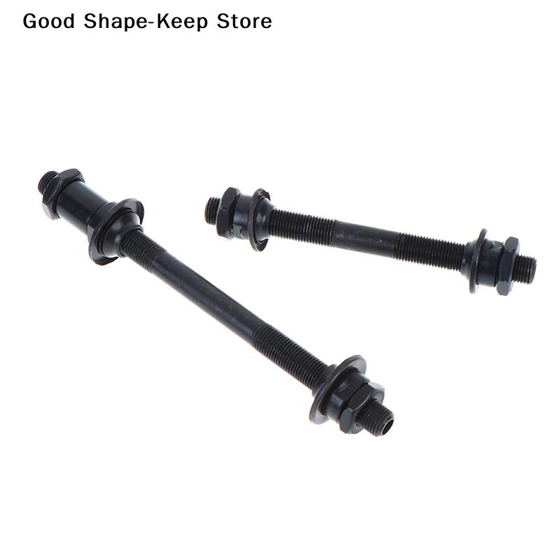 1/2Pcs Bike Hub Shaft Mountain Bike Hollow Quick Release Steel Hub Axle Bike Modification Bicycle hollow shaft Accessories